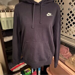 Nike navy blue hoodie